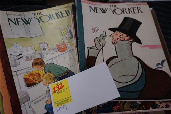 Lot (20) Magazines: 1940's-1950's The New Yorker (1 of 6)