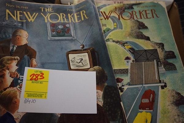 Lot (20) Magazines: 1940's-1950's The New Yorker (1 of 4)