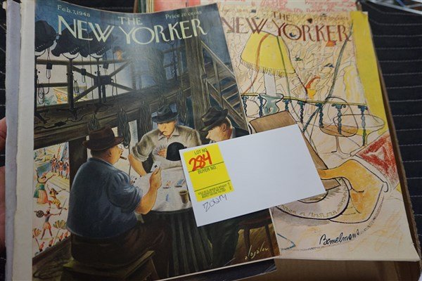 Lot (20) Magazines: 1940's-1950's The New Yorker (1 of 3)