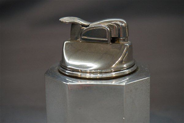 Tiffany & Co. Sterling Silver Cigarette Table Lighter (1 of 1)