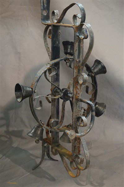 Iron Wheel Door Bell (1 of 4)