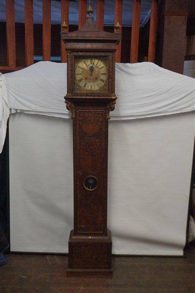 Henry Harper c.1700  London Tall Case Marquetry Clock (1 of 10)