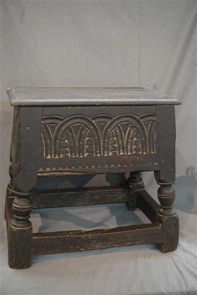 18th Century English Oak Coffer (1 of 7)