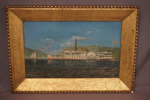 Albert Nemethy (American 1920-1998) Hudson River O/C (1 of 4)