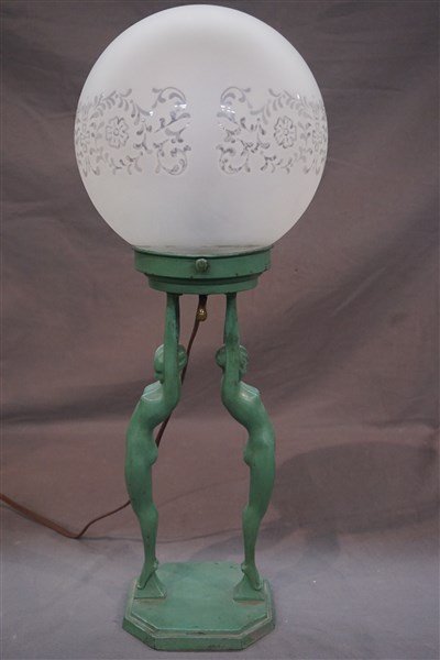 Art Deco Frankart Figural Table Lamp (1 of 7)