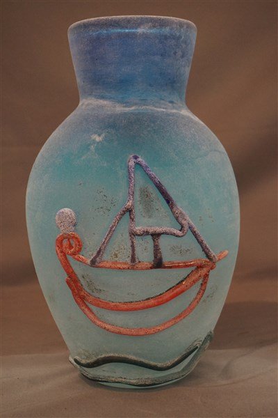 Murano Fabio Tosi , Cenedese Murano Glass Vase (1 of 4)