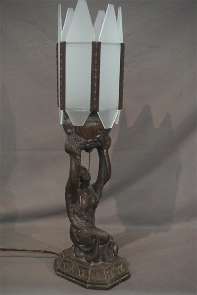 Art Deco Figural Table Lamp (1 of 6)