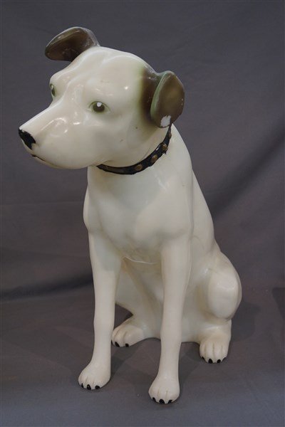 RCA Advertising Nipper Dog, Large Molded Plastic (1 of 4)