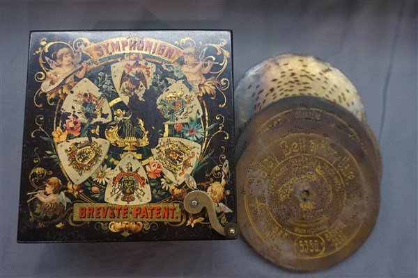 Symphonion  Disc Musical Box Brevete Patent (1 of 5)