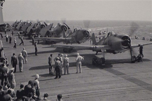 Fons Iannelli (1919-1988) USS Yorktown WW2 (1 of 4)