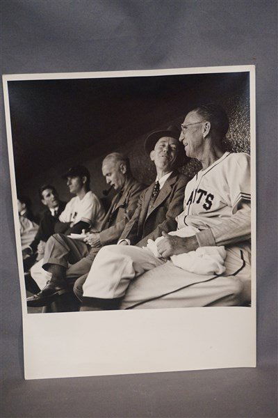 Fons Iannelli (1919-1988) New York Giants Dugout 1940's (1 of 3)