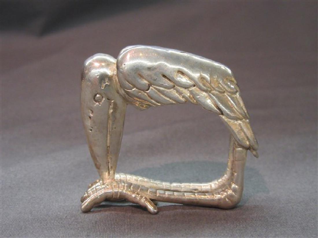 Clifton Nicholson (American b. 1944) Silver Napkin Ring (1 of 2)