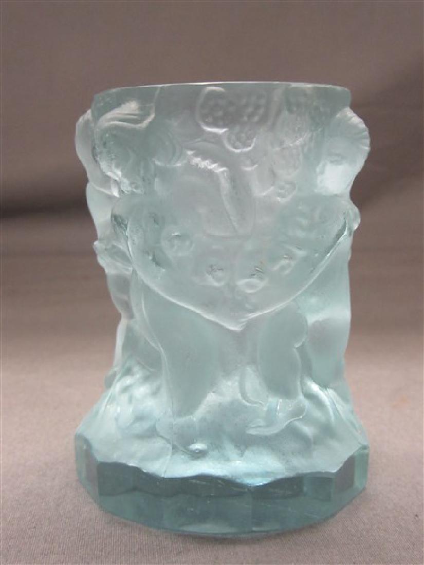 Czech Glass Vintage Toothpick Holder (1 of 4)