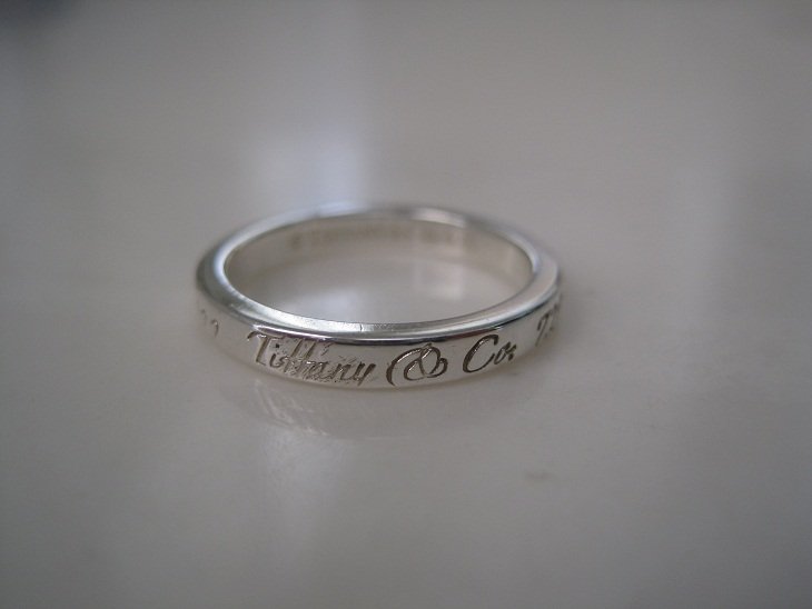 Tiffany and co notes ring new york 