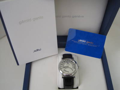 Gerald Genta Retro BiRetro G.3754 Jump Hour