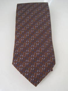 Ermenegildo Zegna Tie: Pre-owned 100% silk Ermenegildo Zegna tie.