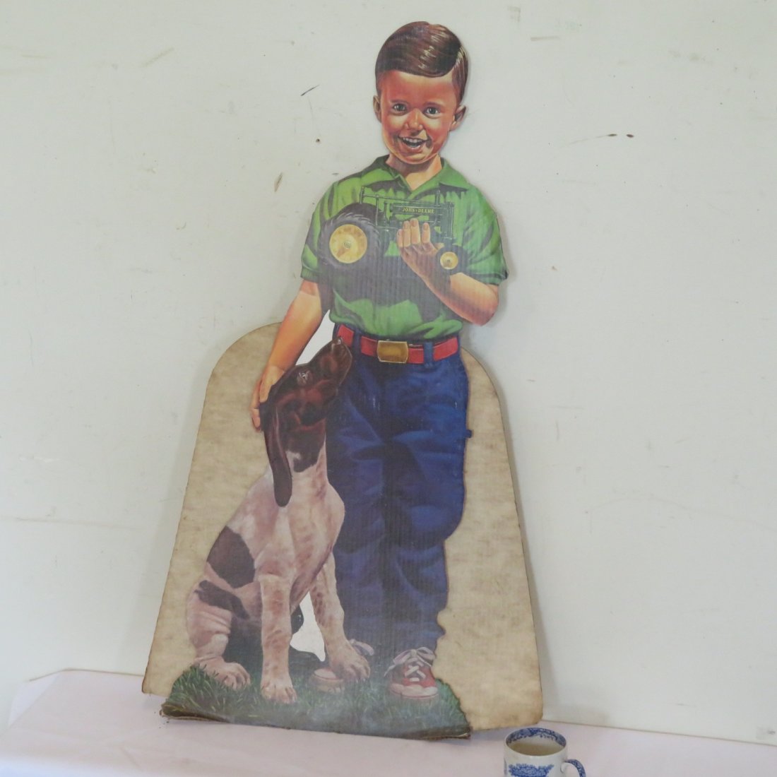 Cardboard John Deere store display (1 of 7)