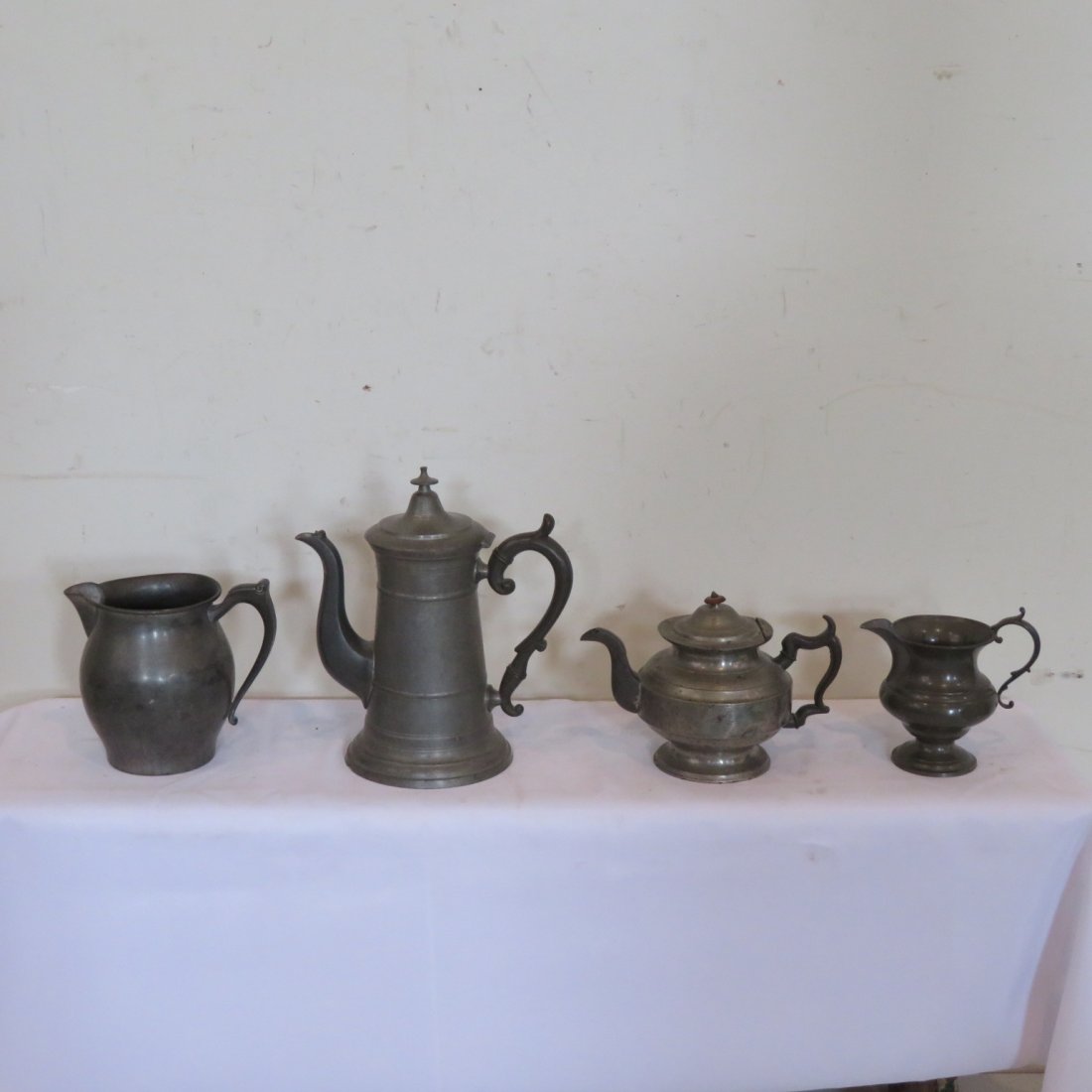 4 pieces of pewter (1 of 5)