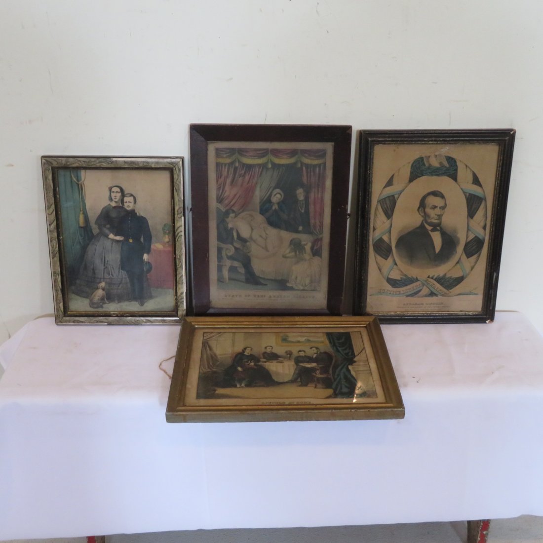 Period prints of Pres. Jackson and Lincoln (1 of 5)