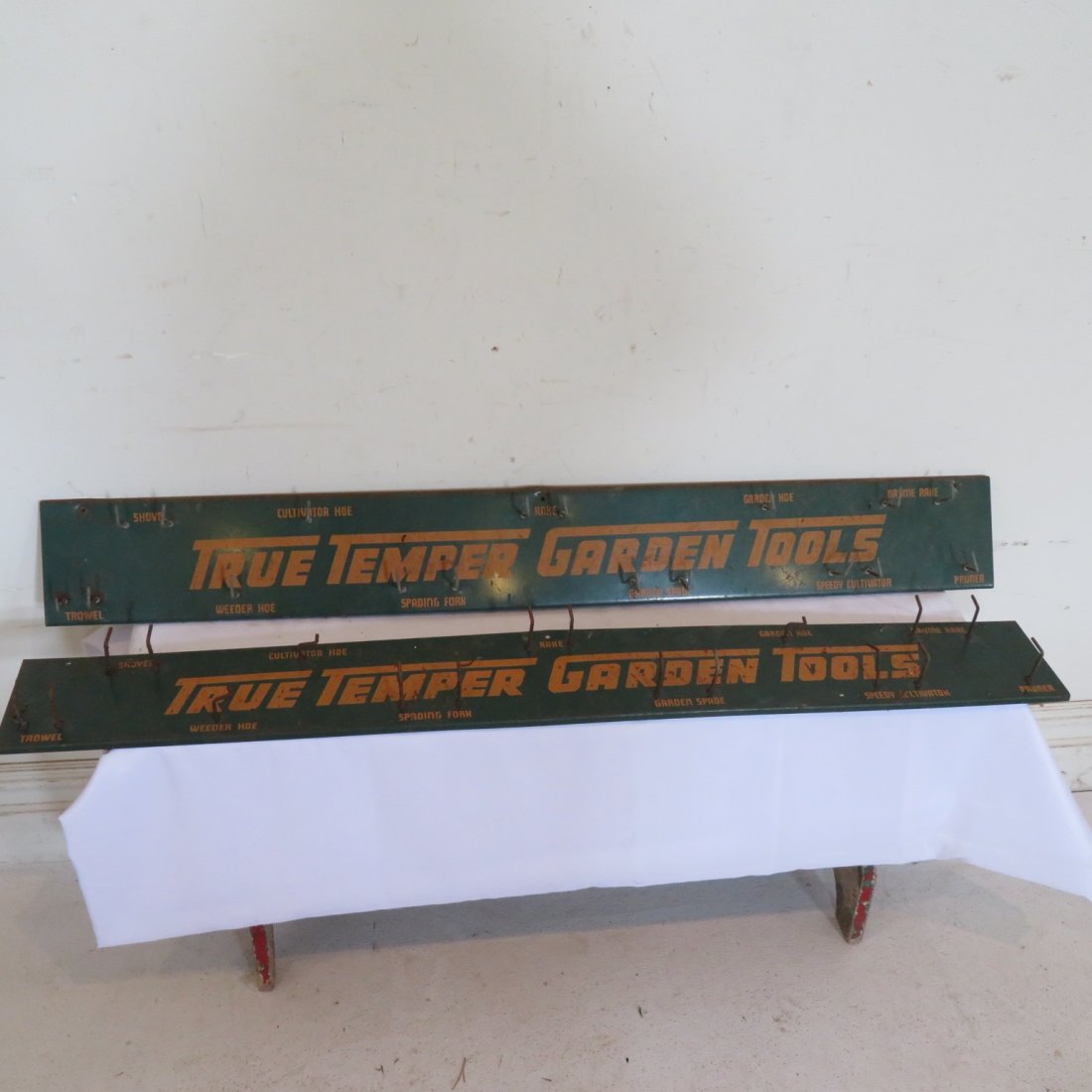 2 metal True Temper Garden Tools tool racks (1 of 4)