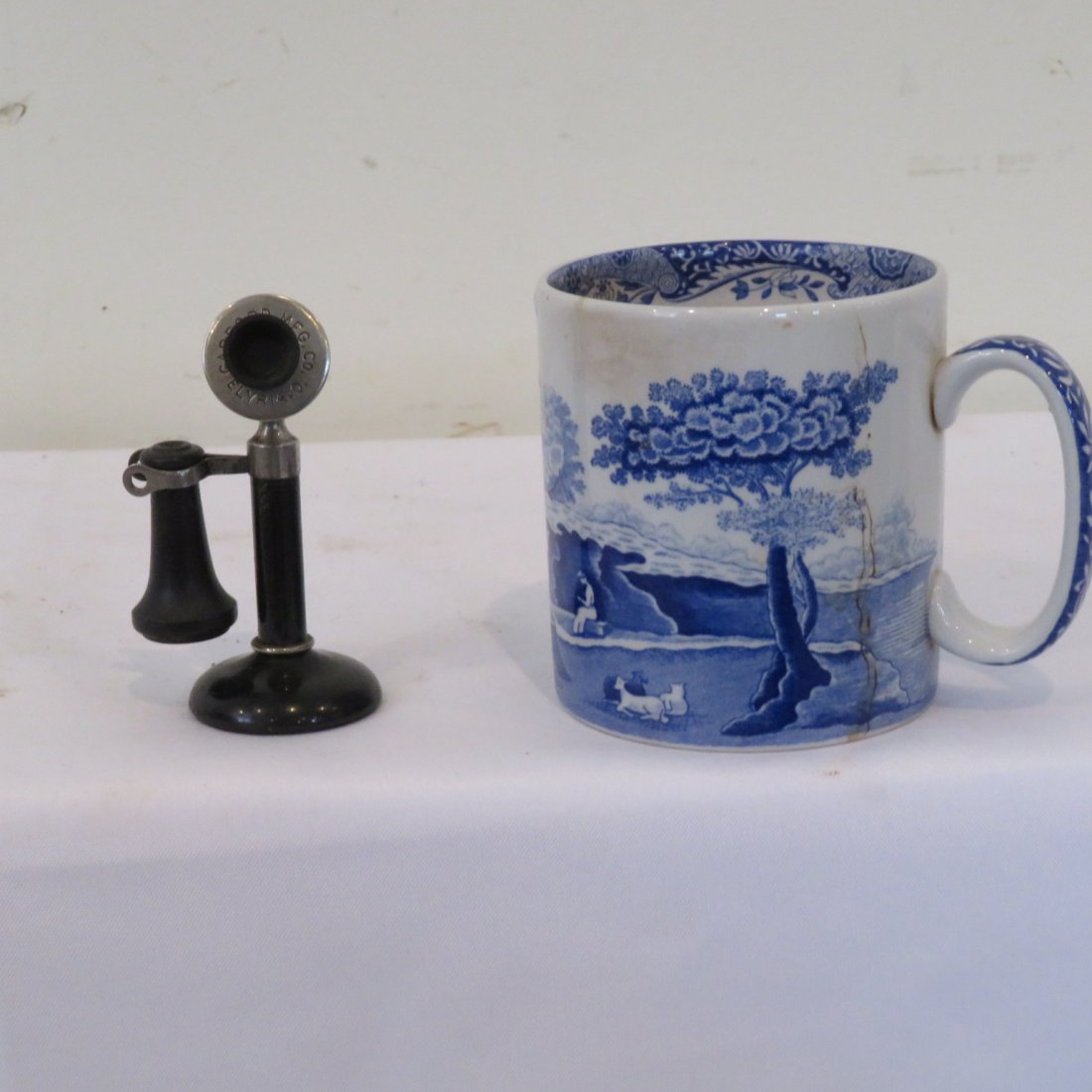 Miniature candlestick telephone circa 1915 (1 of 4)