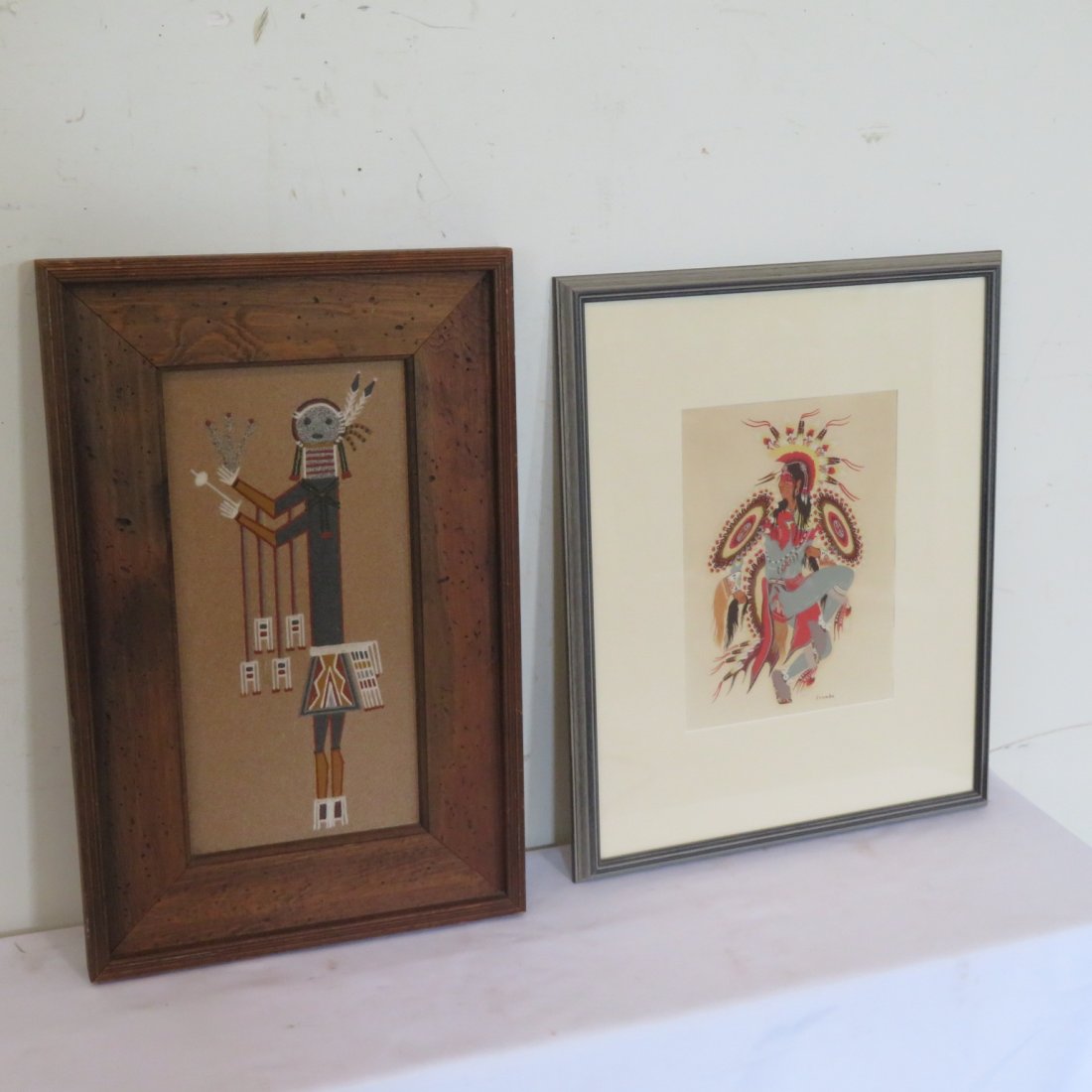 2 Native American framed art (1 of 7)