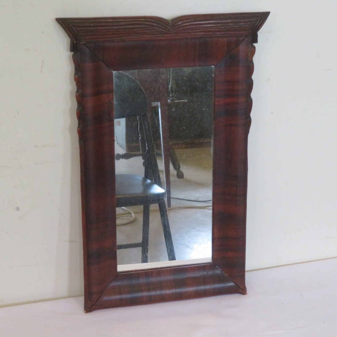1830-40 ogee rosewood mirror (1 of 6)