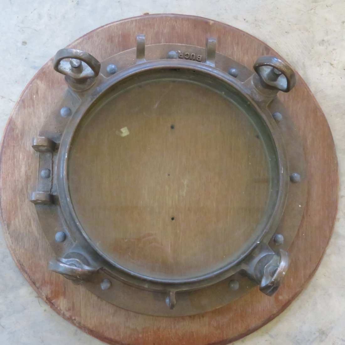 Brass ship's porthole (1 of 4)