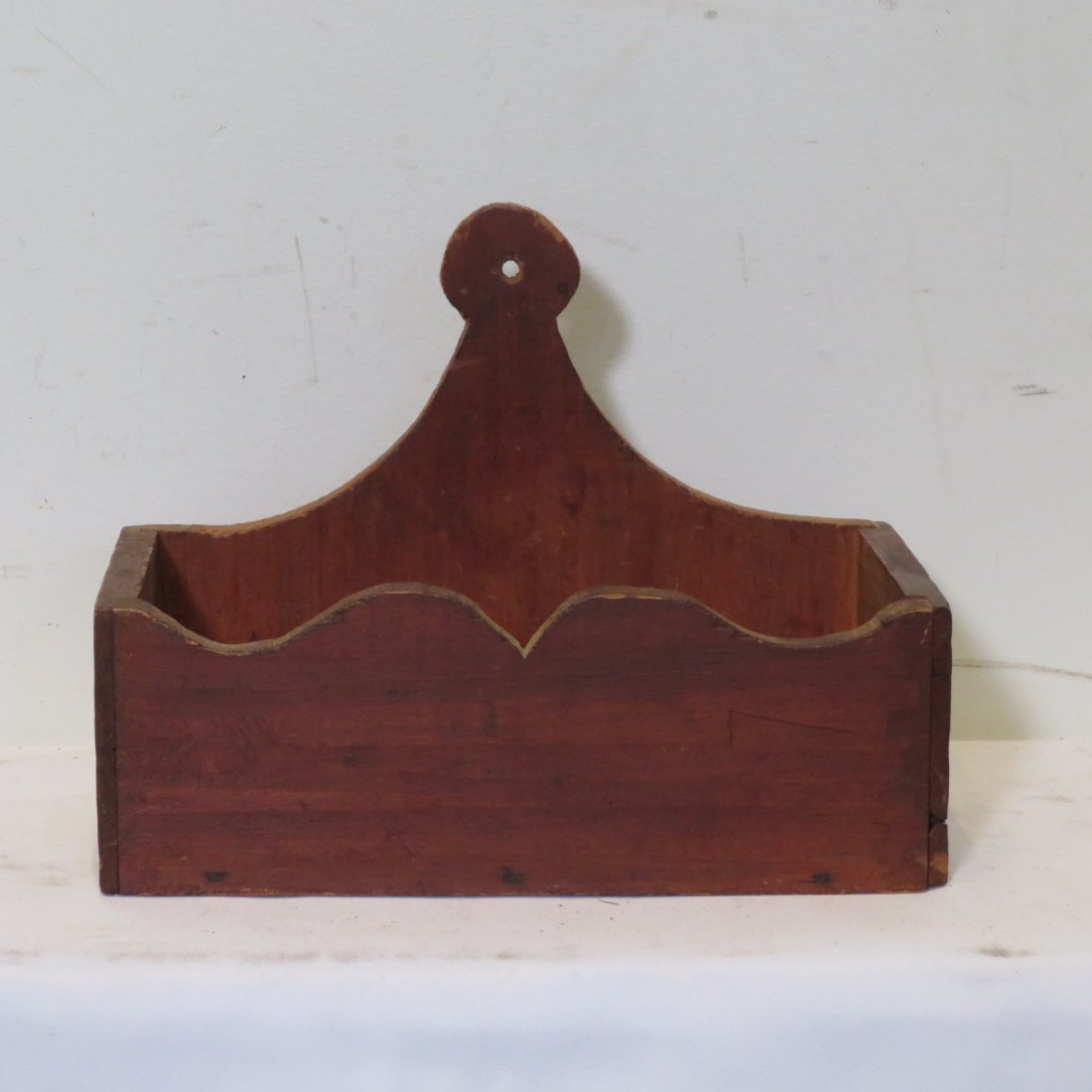 Pine hanging wall box (1 of 3)