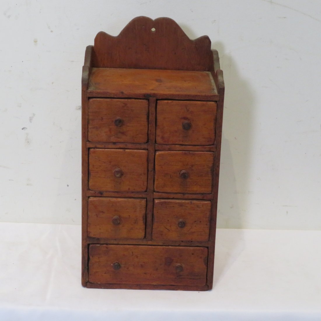 Hanging pine spice cabinet (1 of 3)