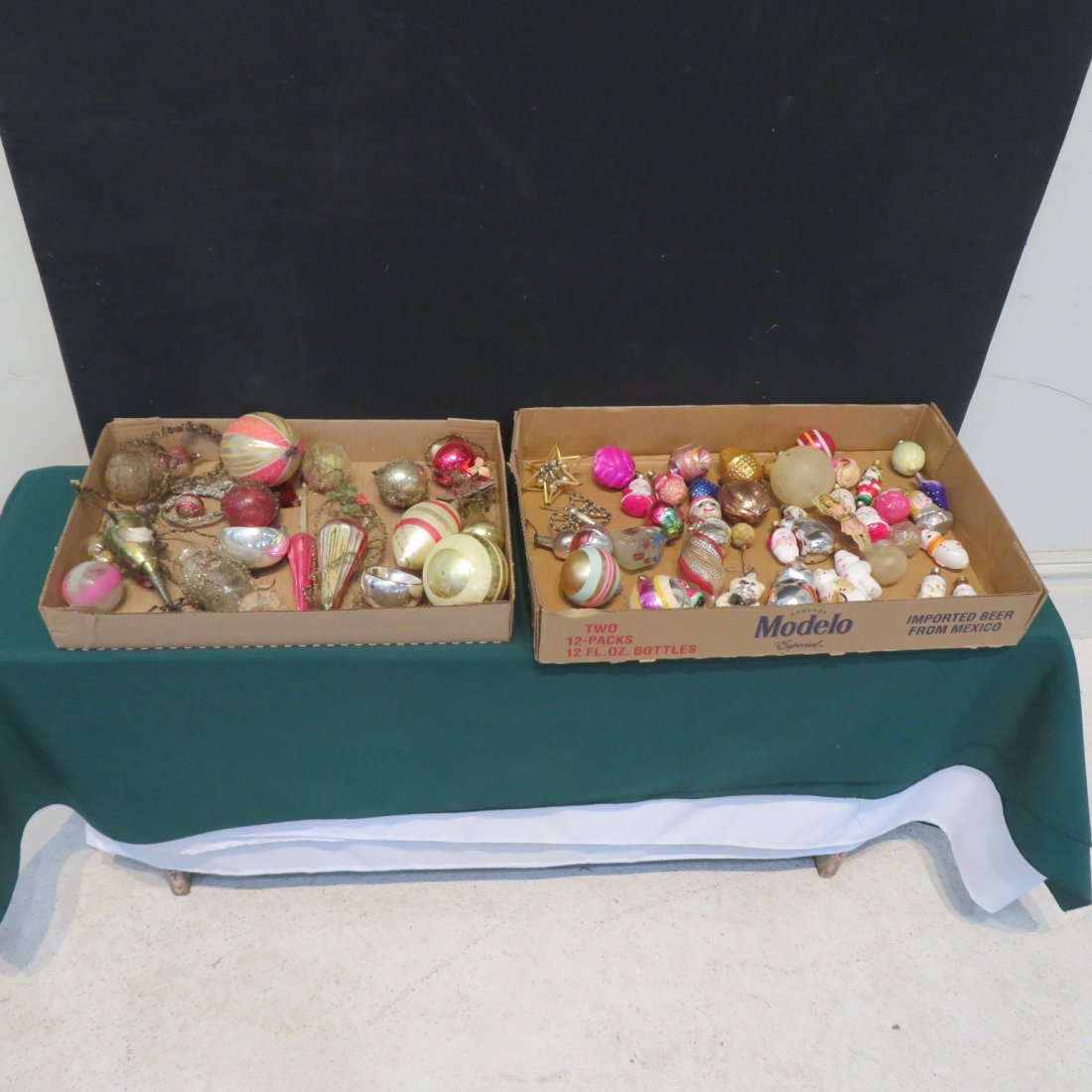 2 assorted boxes of vintage Christmas ornaments (1 of 3)