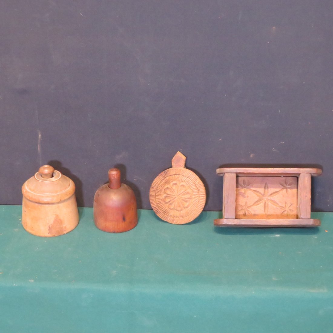 3 butter molds and 1 butter print (1 of 5)