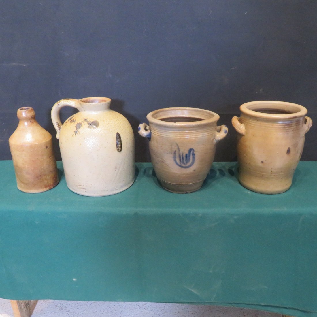 4 pcs of early stoneware (1 of 6)
