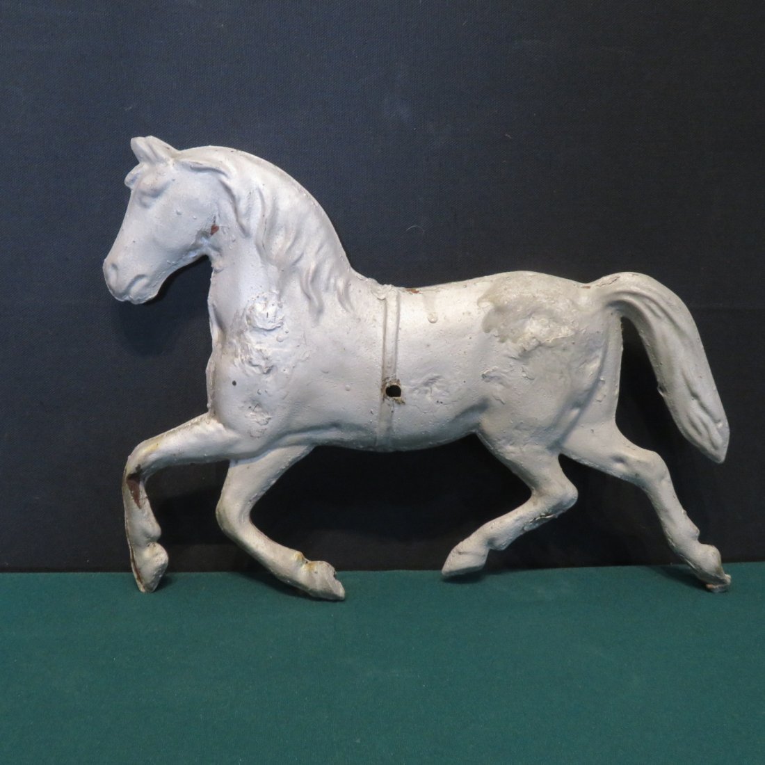 Tin lightning rod directional horse (1 of 5)