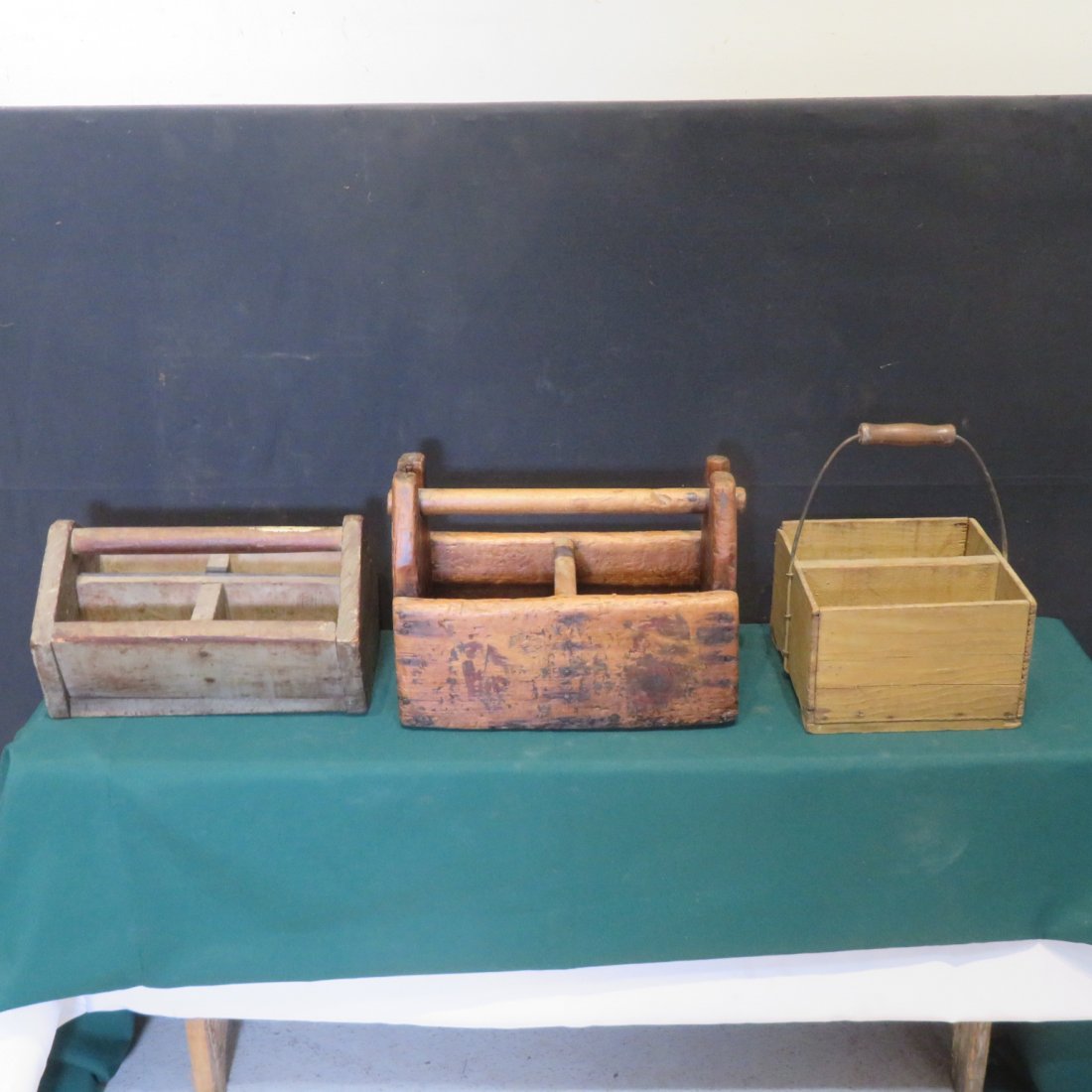 3 wooden tool carriers (1 of 5)