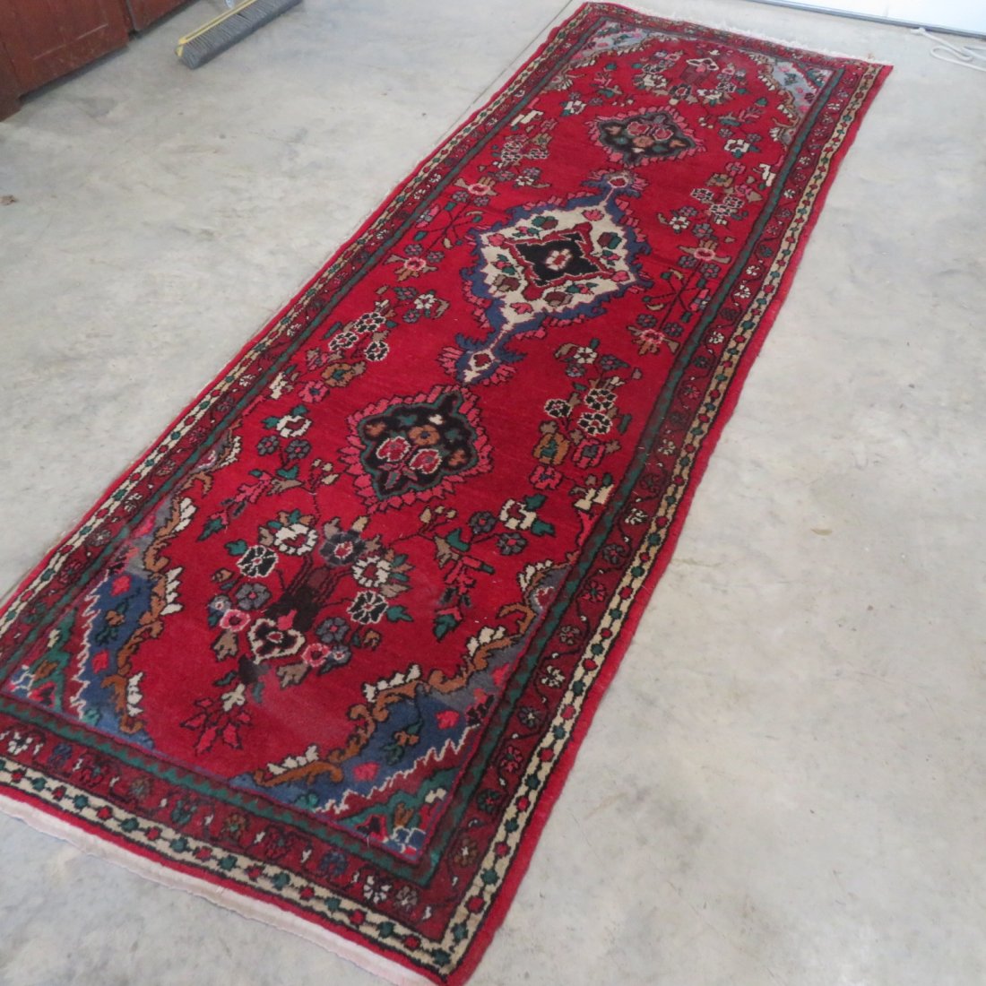 Early 20th century Hamadan oriental runner (1 of 5)