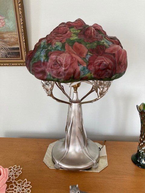 Ca. 1910 Puffy Pairpoint table lamp (1 of 8)