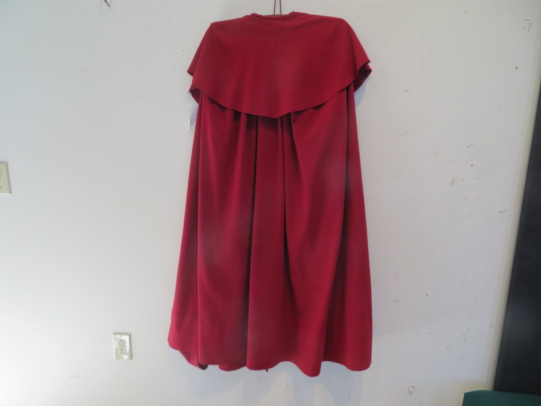 Red cloak attributed to the Shakers (1 of 6)
