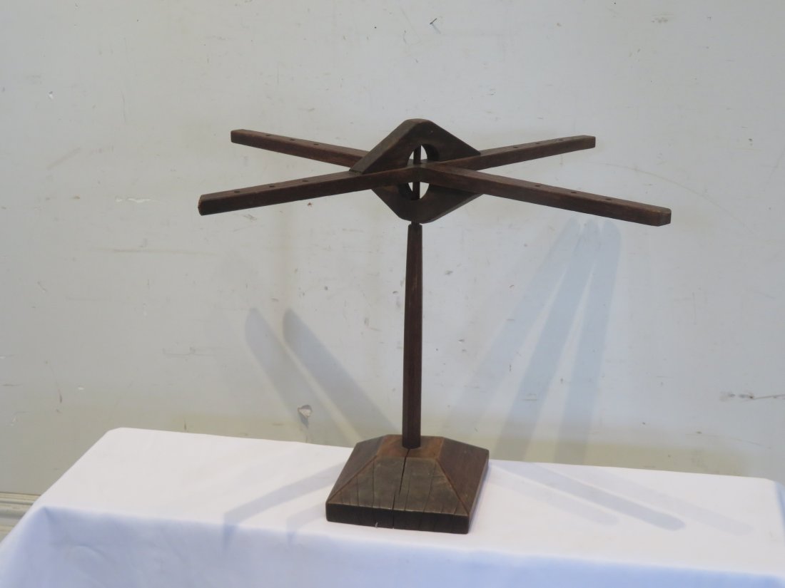 Early wooden candle dryer (1 of 4)