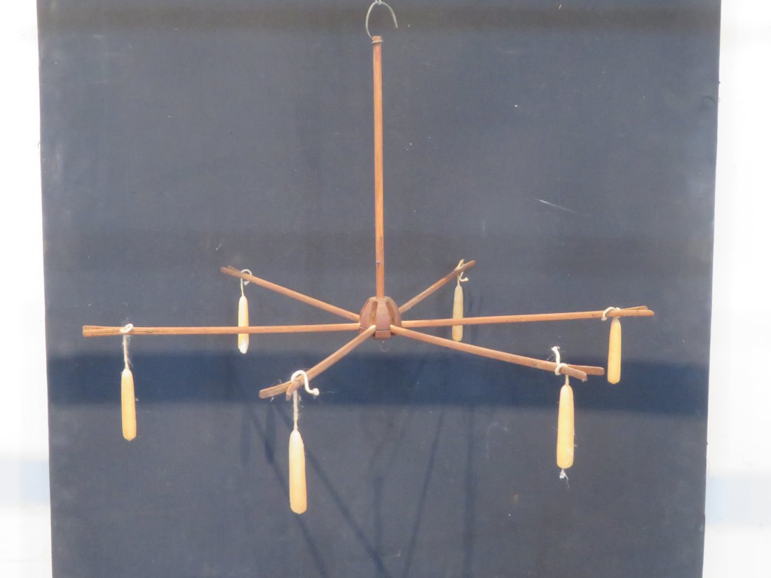 Shaker wooden hanging candle dryer (1 of 5)