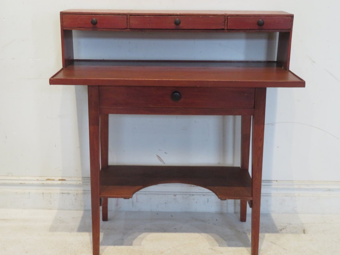 Shaker sister's sewing table with 4 dovetailed drawers (1 of 6)