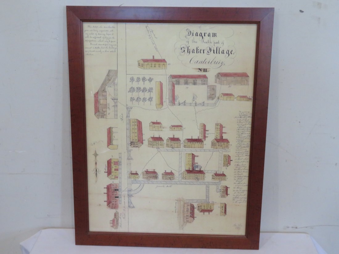 Canterbury Shaker Village framed print (1 of 5)