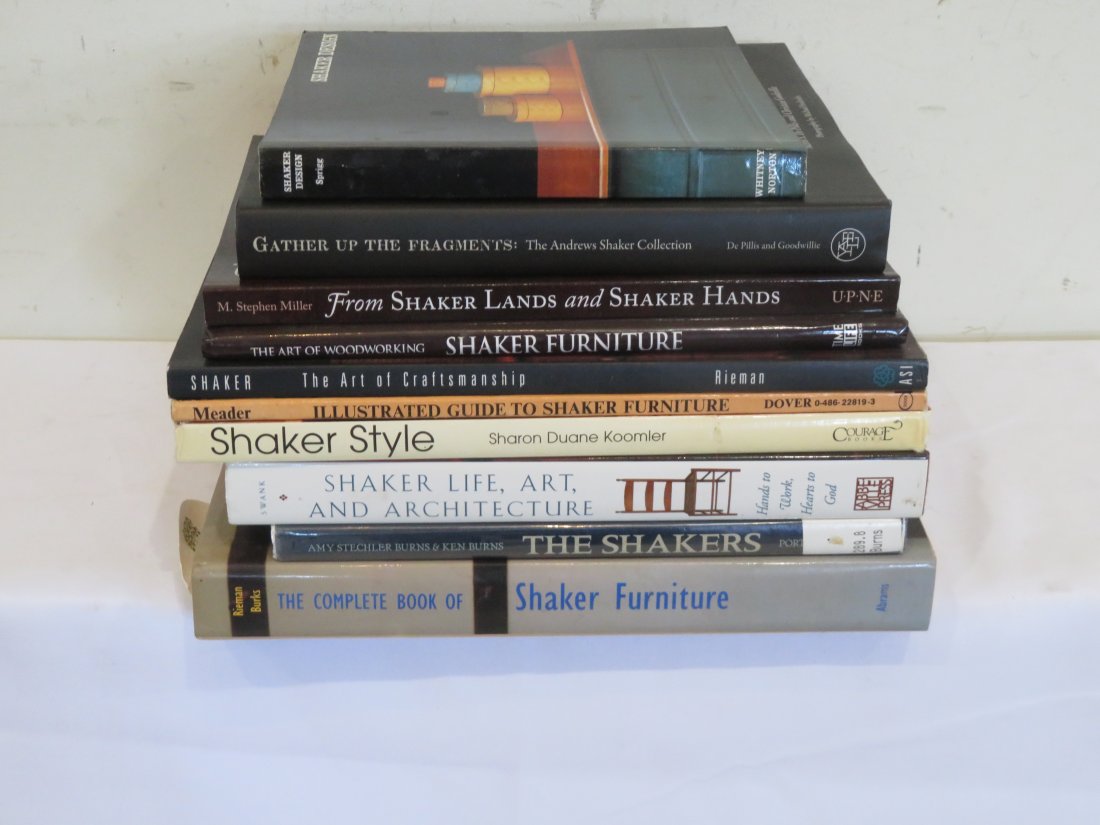 10 Shaker reference books (1 of 2)