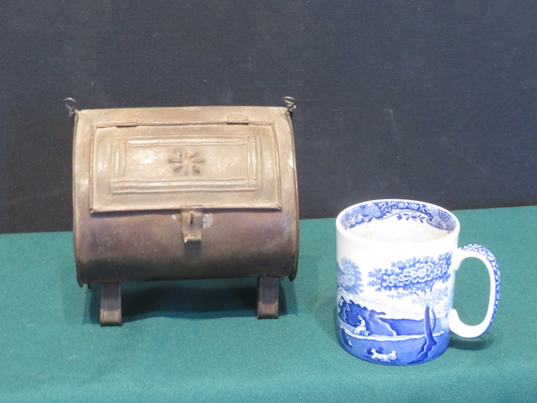 Tin miniature fireplace roasting oven (1 of 4)