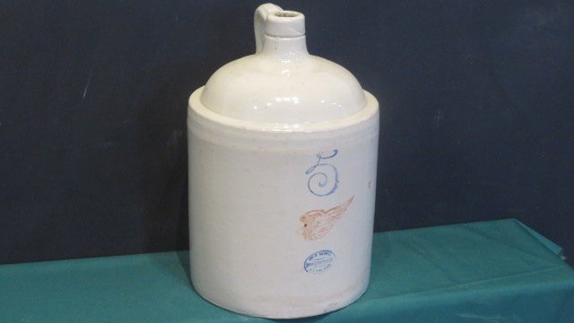 5-gal Red Wing stoneware jug (1 of 5)