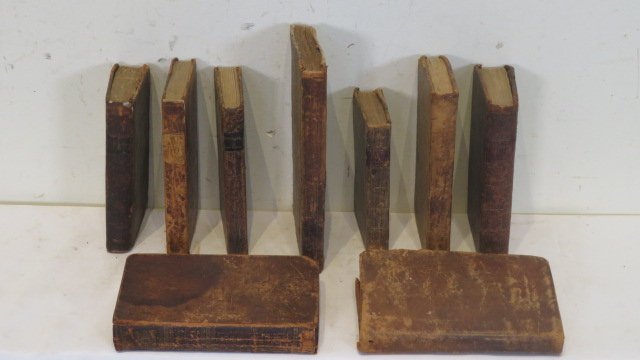 9 pre-1840 American schoolbooks (1 of 4)