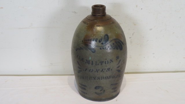 Hamilton & Jones 3 gal. stoneware jug (1 of 7)