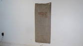 Heavy fabric fire bag stenciled 1842