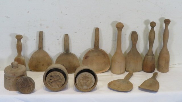 13 pcs of woodenware (1 of 5)