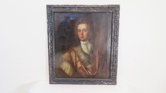 18th century English O/C portrait of gentleman (1 of 7)